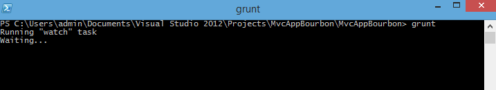 Windows PowerShell – Grunt